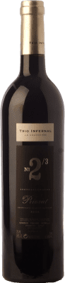 76,95 € Kostenloser Versand | Rotwein Trio Infernal 2/3 Alterung D.O.Ca. Priorat Katalonien Spanien Carignan Flasche 75 cl