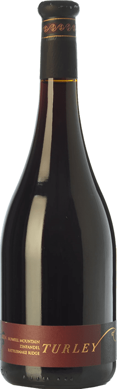 73,95 € Free Shipping | Red wine Turley Rattlesnake Ridge Aged I.G. Napa Valley Napa Valley United States Zinfandel Bottle 75 cl