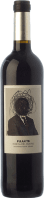 7,95 € Envio grátis | Vinho tinto Uvas de Cuvée Fulanito Jovem D.O. Ribera del Duero Castela e Leão Espanha Tempranillo, Merlot, Cabernet Sauvignon Garrafa 75 cl