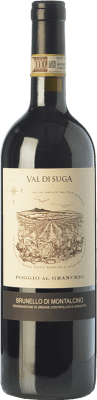 65,95 € Free Shipping | Red wine Val di Suga Poggio al Granchio D.O.C.G. Brunello di Montalcino Tuscany Italy Sangiovese Bottle 75 cl