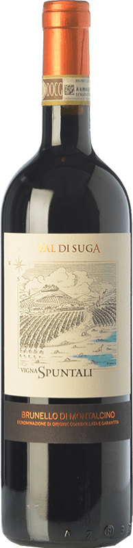 75,95 € Free Shipping | Red wine Val di Suga Vigna Spuntali D.O.C.G. Brunello di Montalcino Tuscany Italy Sangiovese Bottle 75 cl