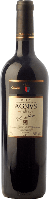 15,95 € Envio grátis | Vinho Tinto Valdelana Agnus Vino de Autor — Vinho de Autor Carvalho D.O.Ca. Rioja La Rioja Espanha Tempranillo, Graciano 75 cl