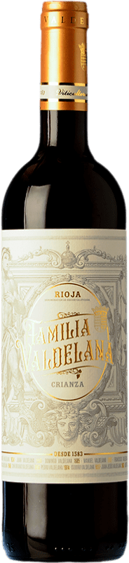 14,95 € Free Shipping | Red wine Valdelana Aged D.O.Ca. Rioja The Rioja Spain Tempranillo, Mazuelo Bottle 75 cl