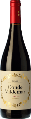 24,95 € Free Shipping | Red wine Valdemar Conde de Valdemar Aged D.O.Ca. Rioja The Rioja Spain Tempranillo, Mazuelo Magnum Bottle 1,5 L
