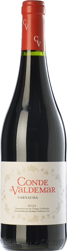 10,95 € Бесплатная доставка | Красное вино Valdemar Conde de Valdemar Молодой D.O.Ca. Rioja Ла-Риоха Испания Grenache бутылка 75 cl