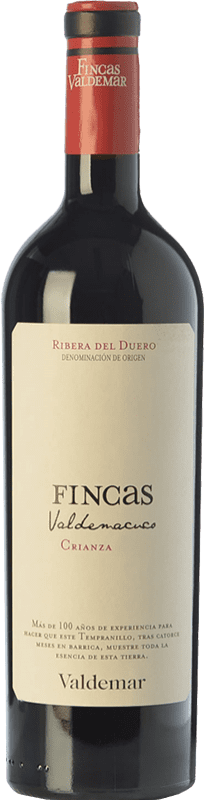 29,95 € Kostenloser Versand | Rotwein Valdemar Fincas Valdemacuco Crianza — Kurze Fassreifung D.O. Ribera del Duero Kastilien und León Spanien Tempranillo Flasche 75 cl