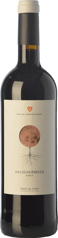 8,95 € Free Shipping | Red wine Valderiz Valdehermoso 9 Meses Joven D.O. Ribera del Duero Castilla y León Spain Tempranillo Bottle 75 cl