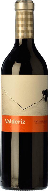 25,95 € Free Shipping | Red wine Valderiz Aged D.O. Ribera del Duero Castilla y León Spain Tempranillo Bottle 75 cl