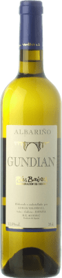0,95 € Free Shipping | White Wine Valdés Gundián D.O. Rías Baixas Galicia Spain Albariño — Albarinho Bottle 75 cl