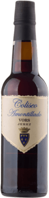 154,95 € Free Shipping | Fortified wine Valdespino Amontillado Coliseo Very Old Rare Sherry VORS D.O. Manzanilla-Sanlúcar de Barrameda Andalusia Spain Palomino Fino Half Bottle 37 cl