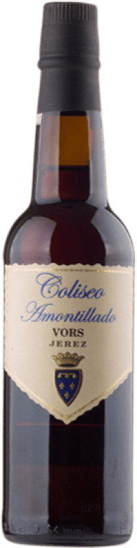 154,95 € Free Shipping | Fortified wine Valdespino Amontillado Coliseo V.O.R.S. Very Old Rare Sherry D.O. Manzanilla-Sanlúcar de Barrameda Andalusia Spain Palomino Fino Half Bottle 37 cl