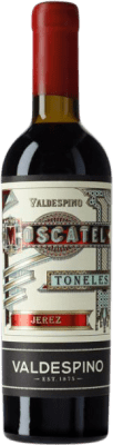 267,95 € 送料無料 | 甘口ワイン Valdespino Moscatel Toneles Viejísimo D.O. Manzanilla-Sanlúcar de Barrameda アンダルシア スペイン Muscat ハーフボトル 37 cl