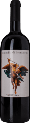112,95 € Spedizione Gratuita | Vino rosso Valdicava D.O.C.G. Brunello di Montalcino Toscana Italia Sangiovese Bottiglia 75 cl