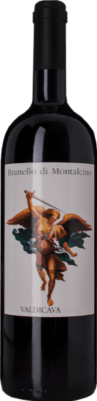 112,95 € Бесплатная доставка | Красное вино Valdicava D.O.C.G. Brunello di Montalcino Тоскана Италия Sangiovese бутылка 75 cl
