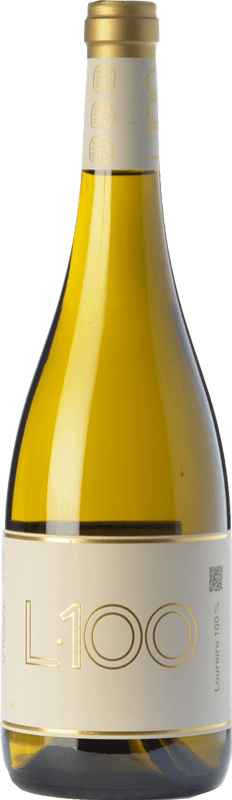 33,95 € Envio grátis | Vinho branco Valmiñor Davila L100 D.O. Rías Baixas Galiza Espanha Loureiro Garrafa 75 cl