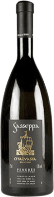 11,95 € Envoi gratuit | Vin Blanc Vega de Ribes Saserra D.O. Penedès Catalogne Espagne Malvasía — Malvoisie Eco — Biologique 75 cl
