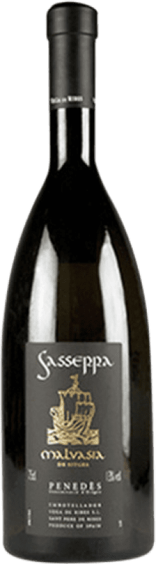 11,95 € Spedizione Gratuita | Vino bianco Vega de Ribes Saserra D.O. Penedès Catalogna Spagna Malvasía de Sitges Bottiglia 75 cl