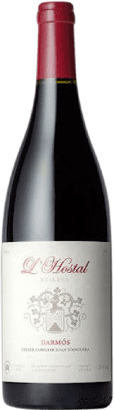 109,95 € Free Shipping | Red wine Joan d'Anguera L'Hostal D.O. Montsant Catalonia Spain Carignan Bottle 75 cl