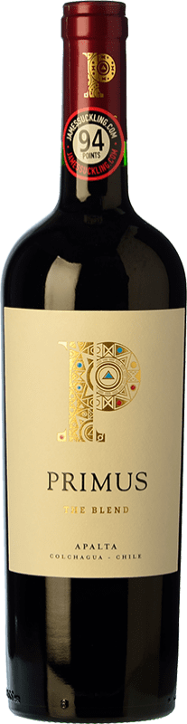 17,95 € Бесплатная доставка | Красное вино Veramonte Primus The Blend старения I.G. Valle de Colchagua Долина Колхагуа Чили Merlot, Cabernet Sauvignon, Cabernet Franc, Petit Verdot, Carmenère бутылка 75 cl