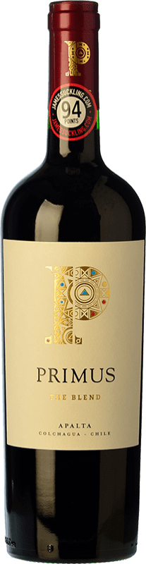 17,95 € Kostenloser Versand | Rotwein Veramonte Primus The Blend Alterung I.G. Valle de Colchagua Colchagua-Tal Chile Merlot, Cabernet Sauvignon, Cabernet Franc, Petit Verdot, Carmenère Flasche 75 cl