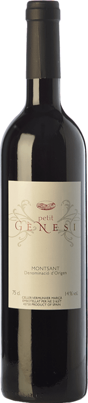 9,95 € Free Shipping | Red wine Vermunver Petit Gènesi Young D.O. Montsant Catalonia Spain Syrah, Grenache, Carignan Bottle 75 cl