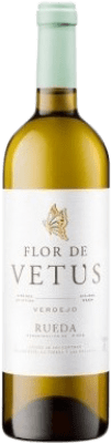 9,95 € Envio grátis | Vinho branco Vetus Flor de Vetus D.O. Rueda Castela e Leão Espanha Verdejo Garrafa 75 cl