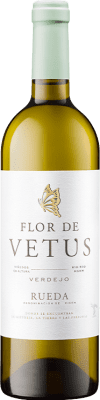 8,95 € Бесплатная доставка | Белое вино Vetus Flor de Vetus D.O. Rueda Кастилия-Леон Испания Verdejo — Вердехо 75 cl