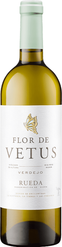8,95 € 免费送货 | 白葡萄酒 Vetus Flor de Vetus D.O. Rueda 卡斯蒂利亚莱昂 西班牙 Verdejo — 维德霍 75 cl