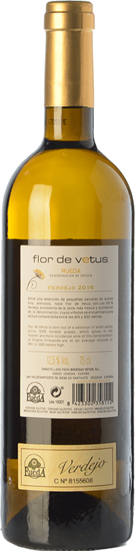 9,95 € Free Shipping | White wine Vetus Flor de Vetus D.O. Rueda Castilla y León Spain Verdejo Bottle 75 cl
