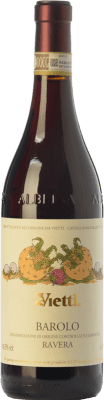 263,95 € Envio grátis | Vinho Tinto Vietti Ravera D.O.C.G. Barolo Piemonte Itália Nebbiolo 75 cl