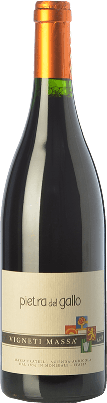 12,95 € Free Shipping | Red Wine Vigneti Massa Pietra del Gallo D.O.C. Colli Tortonesi Piemonte Italy Bacca Bottle 75 cl