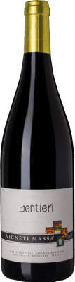 23,95 € Бесплатная доставка | Красное вино Vigneti Massa Sentieri D.O.C. Colli Tortonesi Пьемонте Италия Bacca Red бутылка 75 cl
