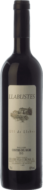 8,95 € Envoi gratuit | Vin rouge Vila Corona Llabustes Ull de Llebre Jeune D.O. Costers del Segre Catalogne Espagne Tempranillo Bouteille 75 cl