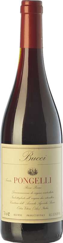 21,95 € Free Shipping | Red wine Villa Bucci Pongelli D.O.C. Rosso Piceno Marche Italy Sangiovese, Montepulciano Bottle 75 cl