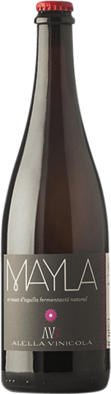 10,95 € Spedizione Gratuita | Vino Rosato Vinyes de La Dot Mayla D.O. Alella Catalogna Spagna Syrah 75 cl