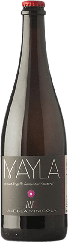 9,95 € Spedizione Gratuita | Vino rosato Vinyes de La Dot Mayla D.O. Alella Catalogna Spagna Syrah Bottiglia 75 cl