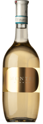 12,95 € Envío gratis | Vino Blanco Villa Sparina Montej D.O.C. Monferrato Piemonte Italia Chardonnay, Sauvignon Botella 75 cl