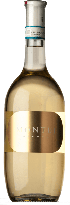 11,95 € Бесплатная доставка | Белое вино Villa Sparina Montej Bianco D.O.C. Monferrato Пьемонте Италия Chardonnay, Sauvignon бутылка 75 cl