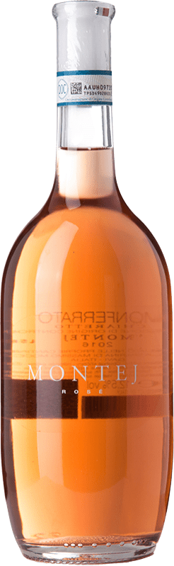 11,95 € Free Shipping | Rosé Wine Villa Sparina Montej D.O.C. Monferrato Piemonte Italy Dolcetto, Barbera Bottle 75 cl