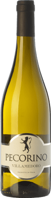 8,95 € Envío gratis | Vino Blanco Villamedoro I.G.T. Colli Aprutini Abruzzo Italia Pecorino 75 cl