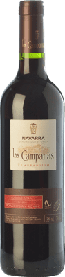 3,95 € Free Shipping | Red Wine Vinícola Navarra Las Campanas Young D.O. Navarra Navarre Spain Tempranillo 75 cl