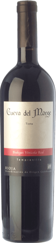 14,95 € Free Shipping | Red wine Vinícola Real Cueva del Monge Aged D.O.Ca. Rioja The Rioja Spain Tempranillo Bottle 75 cl