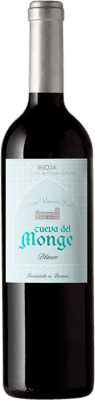26,95 € Бесплатная доставка | Белое вино Vinícola Real Cueva del Monge Crianza — Крианса D.O.Ca. Rioja Ла-Риоха Испания Garnacha — Гренаш, Viura — Виура, Malvasia — Мальвасия, Moscatel — Мускат 75 cl