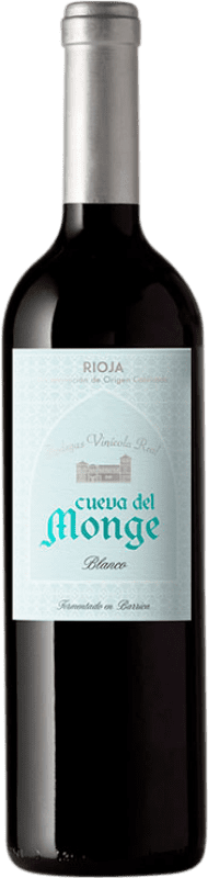 26,95 € Бесплатная доставка | Белое вино Vinícola Real Cueva del Monge старения D.O.Ca. Rioja Ла-Риоха Испания Viura, Malvasía, Grenache White, Muscat of Alexandria бутылка 75 cl