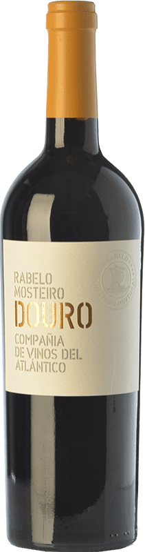 16,95 € Free Shipping | Red wine Vinos del Atlántico Rabelo Mosteiro Aged I.G. Douro Douro Portugal Touriga Franca, Touriga Nacional, Tinta Roriz, Tinta Cão Bottle 75 cl
