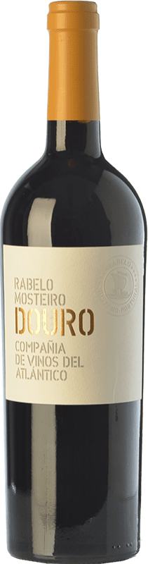 18,95 € Free Shipping | Red Wine Vinos del Atlántico Rabelo Mosteiro Crianza — Aged I.G. Douro Douro Portugal Touriga Franca, Touriga Nacional, Tinta Roriz, Tinta Cão Bottle 75 cl