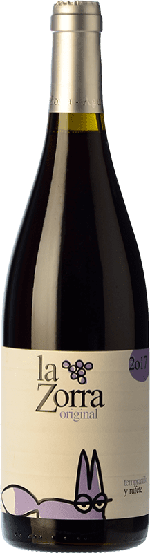 18,95 € Envoi gratuit | Vin Rouge Vinos La Zorra Jeune D.O.P. Vino de Calidad Sierra de Salamanca Castille et Leon Espagne Tempranillo, Rufete 75 cl