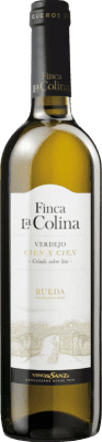 15,95 € Envío gratis | Vino blanco Vinos Sanz Finca La Colina D.O. Rueda Castilla y León España Verdejo Botella 75 cl