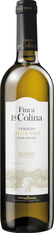 13,95 € Бесплатная доставка | Белое вино Vinos Sanz Finca La Colina D.O. Rueda Кастилия-Леон Испания Verdejo — Вердехо Бутылка 75 cl