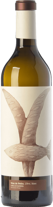 10,95 € Free Shipping | White wine Vins de Pedra L'Orni D.O. Conca de Barberà Catalonia Spain Chardonnay Bottle 75 cl